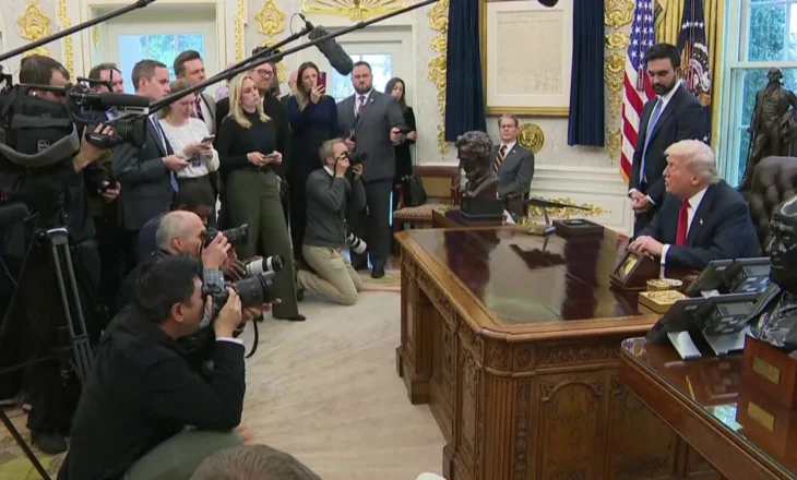 Trump “kthen pllakën” me “armikun”/ Qeshje e batuta me Mamdanin në Shtëpinë e Bardhë