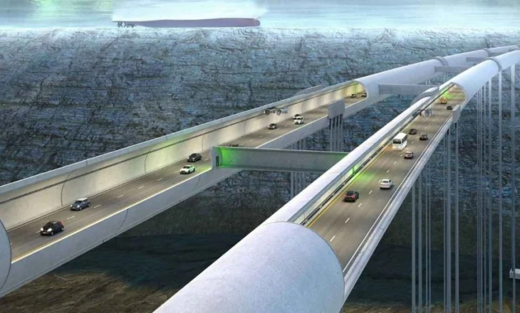 Tuneli më i gjatë në botë që zhytet deri në 392 metra nën nivelin e detit