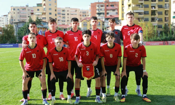 Turneu “UEFA Development”/ Shqipëria U-15 arrin fitoren e tretë radhazi, mund Kosovën 2-0