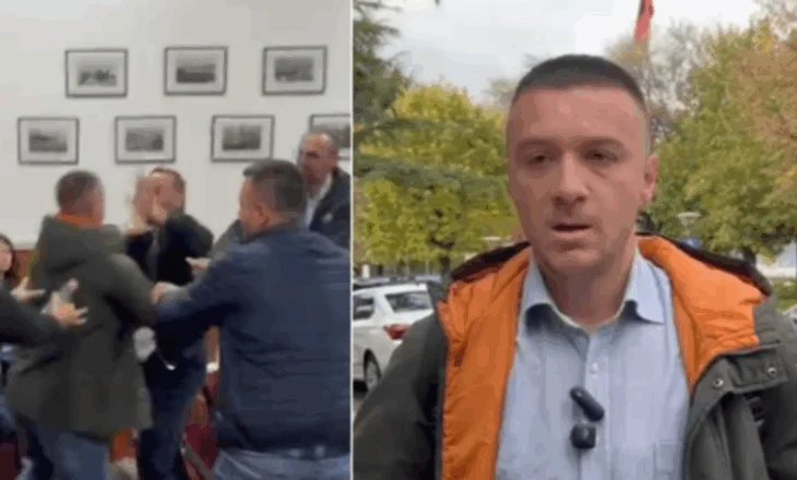 U arrestua pas sherrit me grushta në Këshillin Bashkiak Pogradec, lirohet Kevi Muçllari