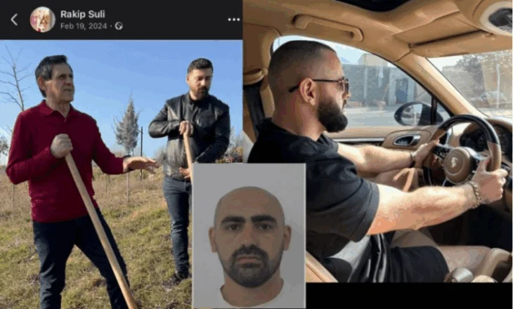 U arrestua si pjesë e grupit të Elvis Lamit, Florin Domi shfaqej përkrah Rakip Sulit duke mbjelle pemë