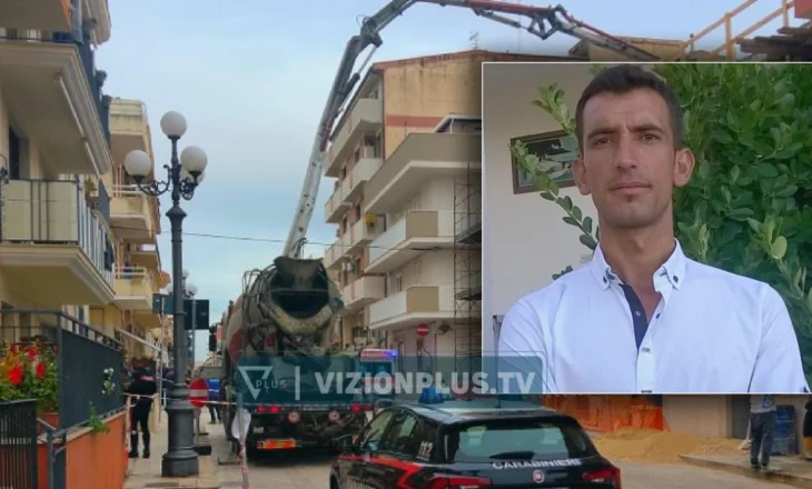 U godit nga betonierja gjatë punës në Itali, ky është shqiptari 36-vjeçar që humbi jetën