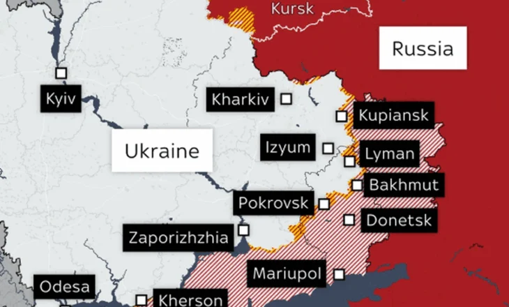 Ukraina: Luftimet në jug janë mjaft të ashpra, ç’po ndodh në vijën e frontit