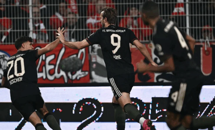 Union Berlin ndal serinë e fitoreve të Bajern Mynih, Kejn shpëton kampionët në sekondën e fundit nga humbja