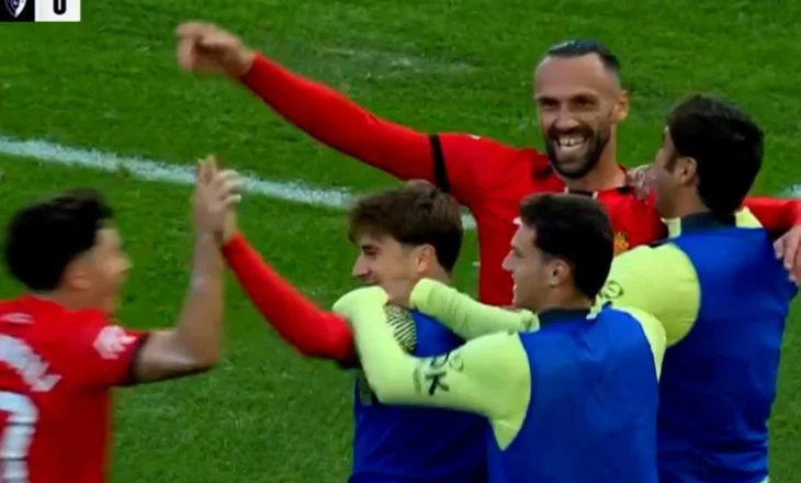 Vedat Muriqi i jashtëzakonshëm me dy gola, por Mallorca-s i ikën fitorja nga duart në fund (video)