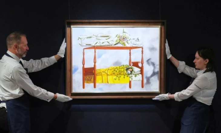 Vepra e Frida Kahlos shitet për 54.66 milionë euro në ankand, artistja meksikane thyen rekordin e pikturës më të shtrenjtë të shitur nga një femër  