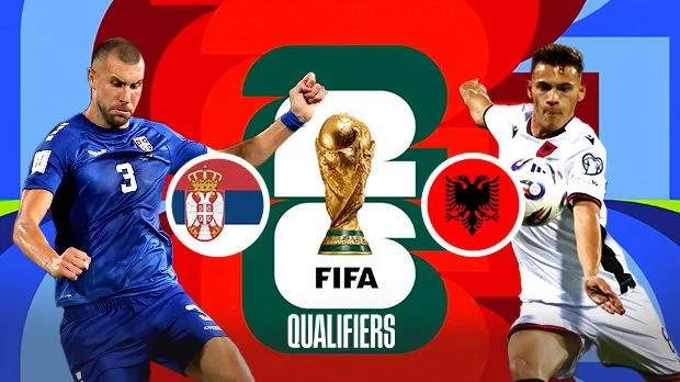 Vërshëllyen himin dhe kënduan kore raciste ndaj Shqipërisë, e pëson Serbia