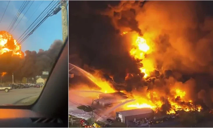 Video/ Aksidenti tragjik ajror në Kentucky, publikohen pamjet kur avioni rrëzohet dhe përfshihet nga flakët, shkon në 9 numri i viktimave