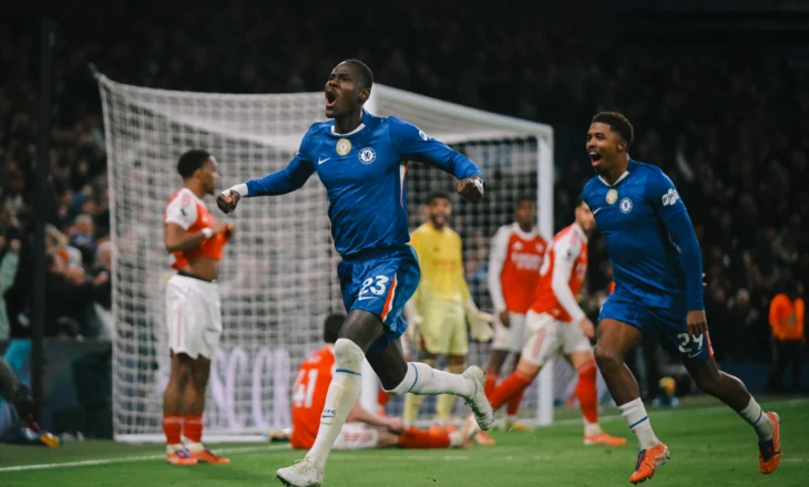 VIDEO/ Barazim në supersfidën e Premier League, Chelsea i merr barazim Arsenalit me një lojtar më pak