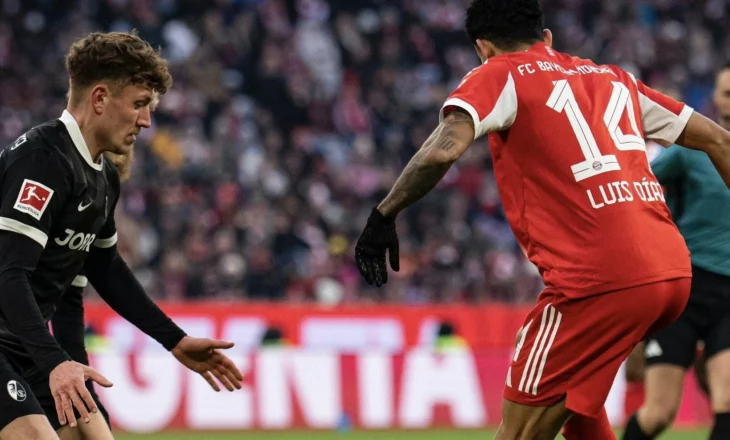 VIDEO/ Bayern argëtohet ndaj Freiburgut, gola dhe përmbysje