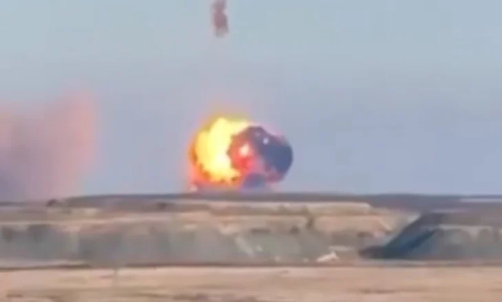 VIDEO/ Dështon testi i raketës balistike në Rusi