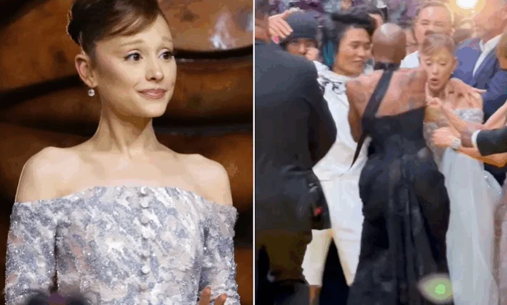 VIDEO/ Kaos në premierën e “Wicked: For Good”, Ariana Grande sulmohet nga një fans