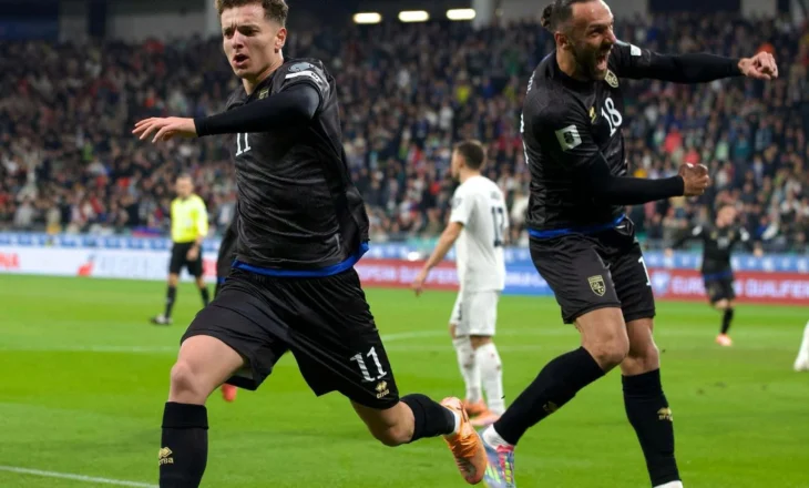 VIDEO/ Një tjetër Asllani shënon, Kosova “hesht” Slloveninë dhe afrohet me Play Off të Botërorit