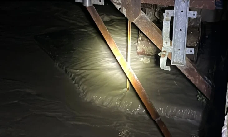 VIDEO/ Rritet sërish niveli i Vjosës – Lumi arrin 8.3 metra, rrezik për përmbytje masive