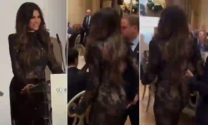 VIDEO-Shpërthen rrjeti/ Ambasadorja e SHBA në Athinë ngjall debat me veshjen e saj, shkon në takimin diplomatik me fustan tranparent..