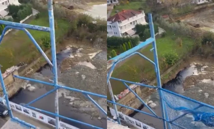 (VIDEO) Ujërat e zeza përmbytin Paskuqanin prej ditësh: institucionet heshtin