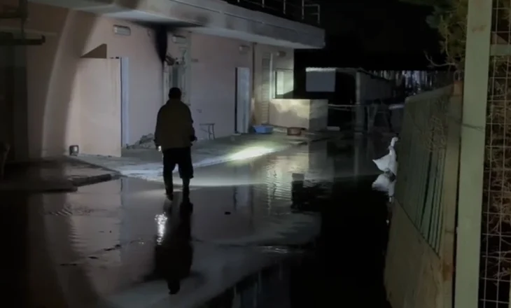 Vlorë – Rritet niveli i Vjosës, përmbyten toka në Novoselë