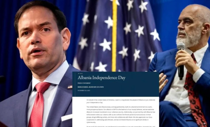 Washingtoni i kujton Ramës kartelet e dr@gës në Ditën e Flamurit