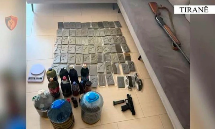 Zbulohet “baza” e drogës në Tiranë, identifikohen 44 prodhues dhe shpërndarës, mes tyre edhe të mitur