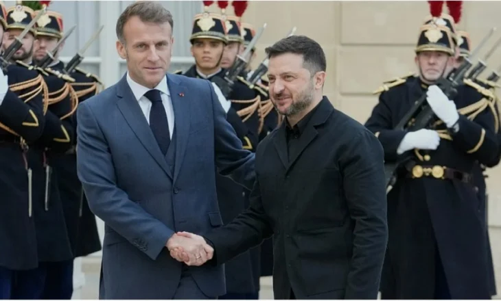 Zelensky do të pritet nga Emmanuel Macron në Paris të hënën
