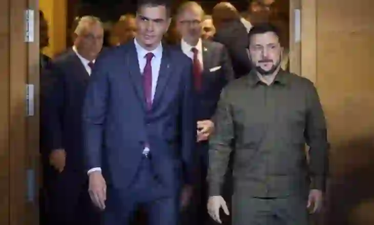 Zelensky në Madrid, takim me Mbretin Felipe VI dhe udhëheqësit politikë spanjollë