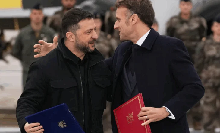 Zelensky në Paris! Nënshkruan marrëveshjen me Macron për furnizimin e Ukrainës me avionë Rafale