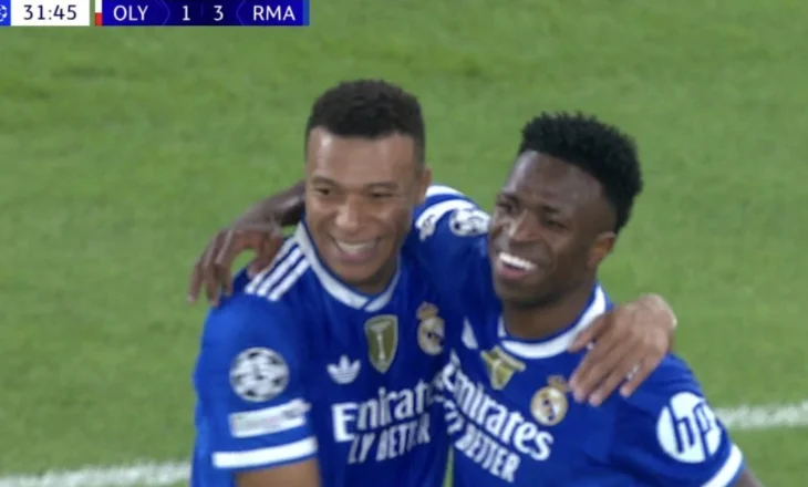 Zhbllokohet supersfida në “Emirates”, Mbappe hesht grekët “hat-trick” për 7 minuta  (video)