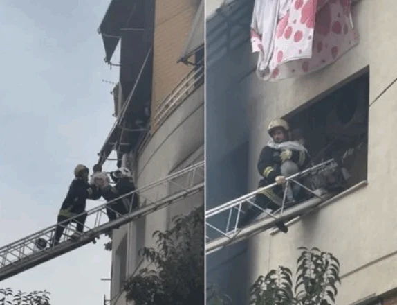 Zjarrfikësit shpëtojnë dy fëmijë të mitur në Astir, pas zjarrit që shpërtheu në një pallat