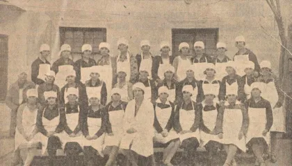 1929/ Letra e Evelyn Stibolt, mësueses norvegjeze të kuzhinës shkollore