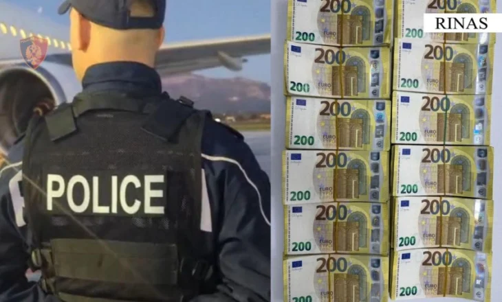 36 vjeçari nga Fushë Kruja  po hynte në Rinas me 240 mijë euro të padeklaruara
