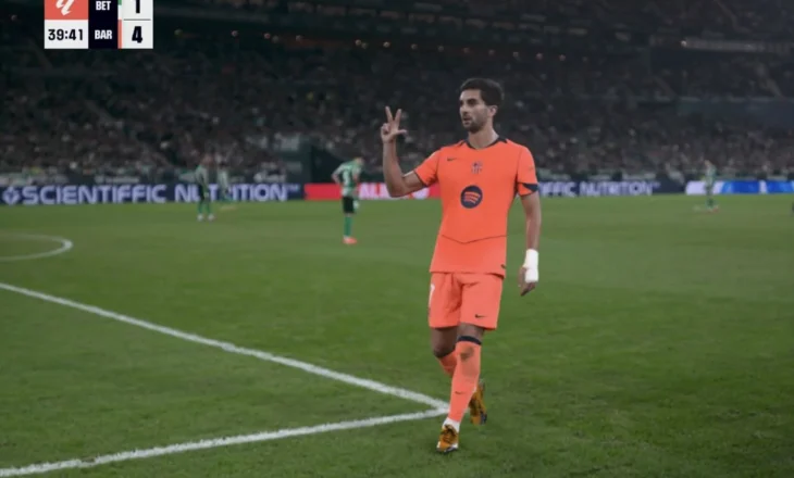 5 gola të shënuar në Sevilla, Barcelona nuk përmbahet ndaj Betis (video)