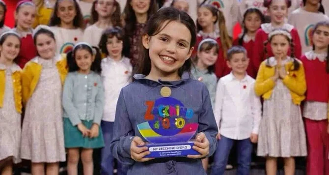 9-vjeçarja me origjinë shqiptare triumfon në Festivalin e Zecchino D’Oro