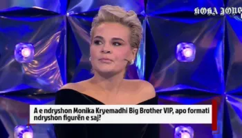 A e ndryshon Monika Kryemadhi Big Brother VIP, apo formati ndryshon figurën e saj?