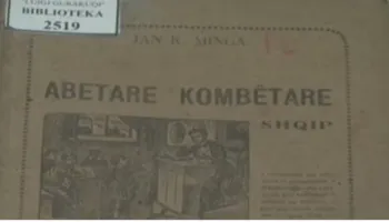 Abetarja e parë e gjuhës shqipe, ajo e vitit 1844, me titull “Fort i shkurtër e i përdorshëm Evetar shqip”