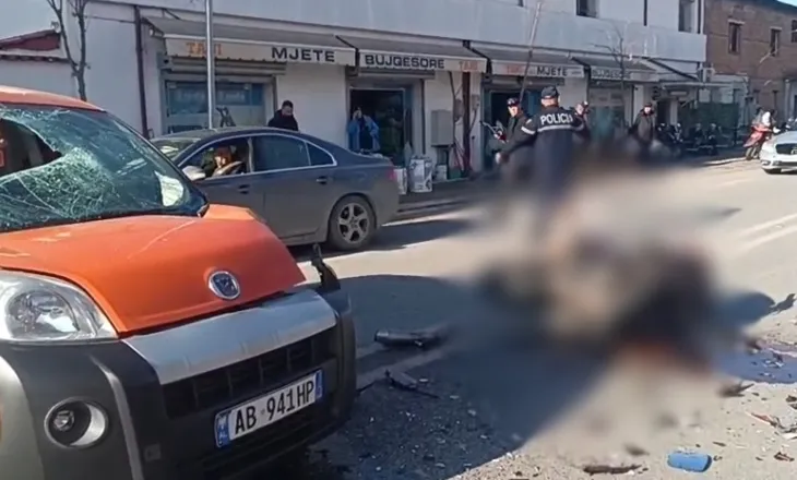 Aksident i rëndë në Lushnjë, 30-vjeçari përplaset nga një makinë, i riu në gjendje kritike për jetën