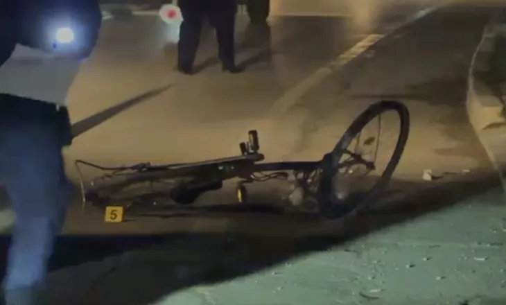 Aksident në aksin Qafë Plloçë – Pogradec, mjeti përplas një person që lëvizte me biçikletë