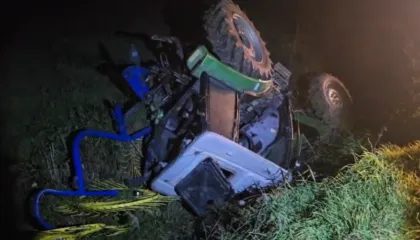 Aksident në Roskovec, Benzi përplaset me Zetorin