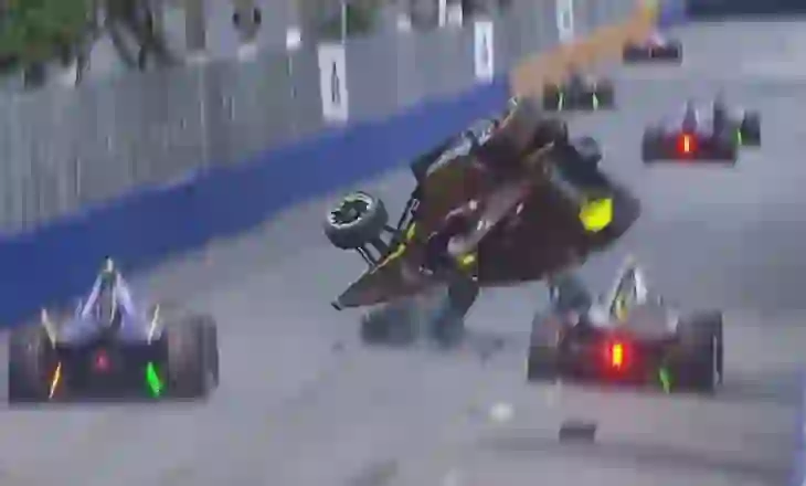 Aksidenti tronditës në Formula E