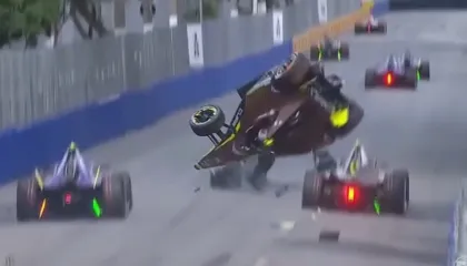 Aksidenti tronditës në Formula E