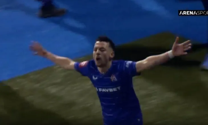 Arbër Hoxha i jashtëzakonshëm, “ngre peshë” stadiumin me golin e tij në shtesë dhe shmang humbjen ndaj rivalit historik