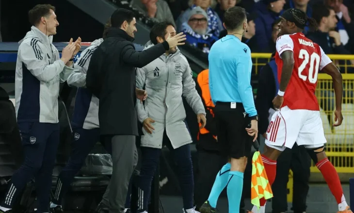 Arsenal perfekt në Champions, Madueke likuidon edhe Brugge, Arteta i sinqertë: Nuk e prisja një ecuri të tillë