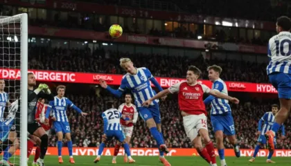 Arsenal rimerr vendin e parë, perla e Odegaard dhe një autogol (video)