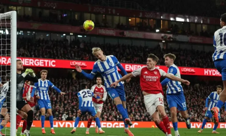 Arsenal rimerr vendin e parë, perla e Odegaard dhe një autogol (video)