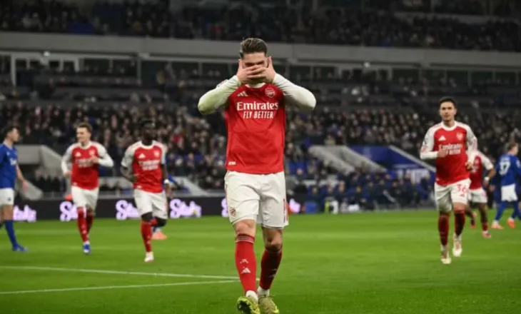Arsenal tregohet cinik, mjafton 1 gol për të marrë tre piket dhe vendin e parë (video)