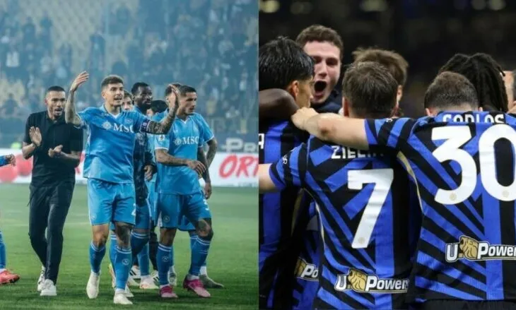 As Inter dhe as Napoli, ja ekipi që ka fituar më shumë pikë në Serie A për vitin 2025