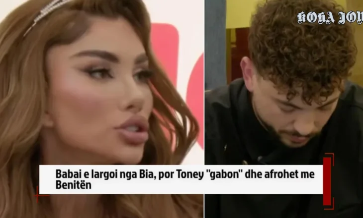 Babai e largoi nga Bia, por Toney ”gabon” dhe afrohet me Benitën