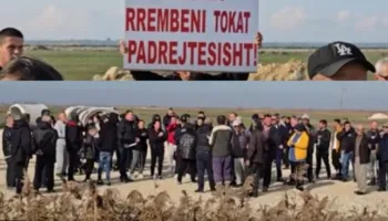 Banorët e Levanit në protestë, thirrje SPAK-ut: Salillari na rrëmbeu tokat, do shkojmë drejt vetëgjyqësisë