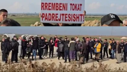 Banorët e Levanit në protestë, thirrje SPAK-ut: Salillari na rrëmbeu tokat, do shkojmë drejt vetëgjyqësisë