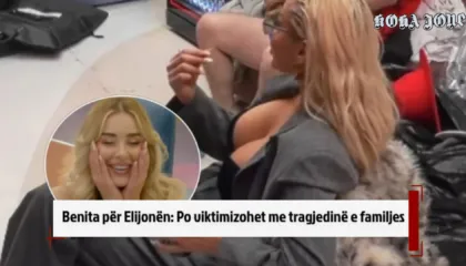 Benita për Elijonën: Po viktimizohet me tragjedinë e familjes