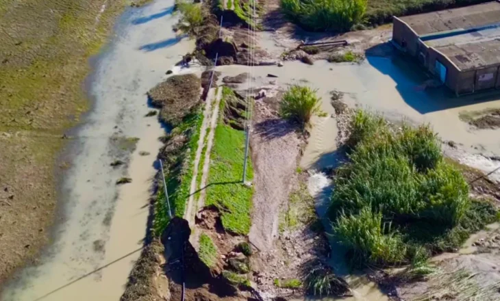Berdeneshi pa ujë prej përmbytjeve: tubacioni kryesor i dëmtuar nga punimet në argjinaturë